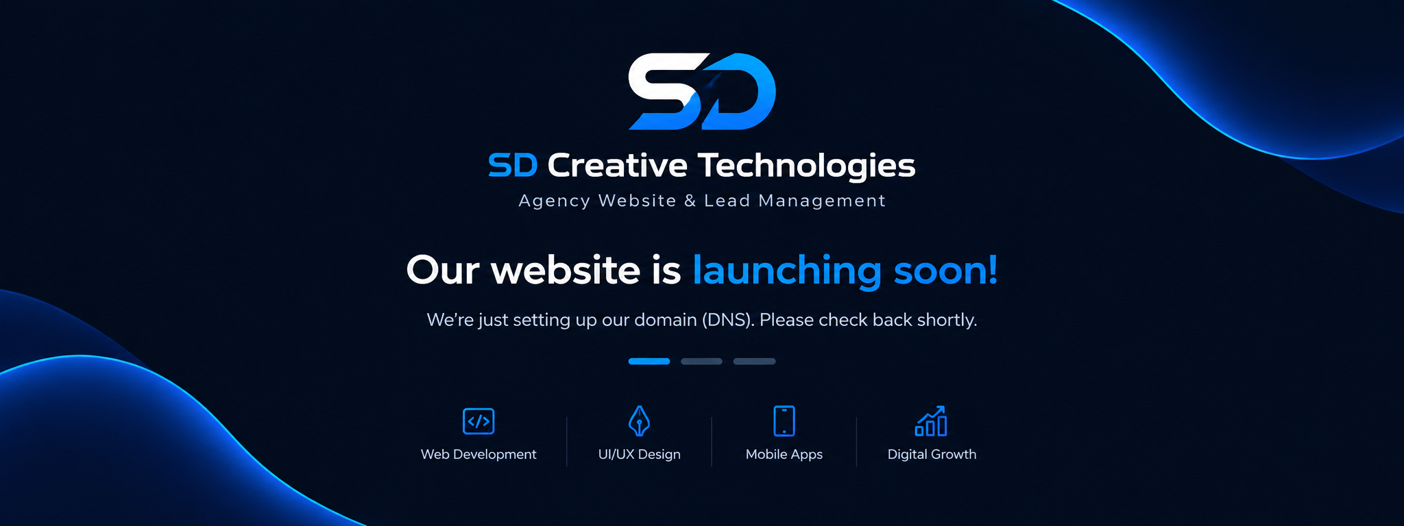 SD Creative Technologies — Our website is launching soon. Please check back shortly.